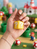 Mystery Question Block Keychain – 3D Printed Gaming Inspired Bag Charm