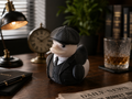 Gangster Duck 3D Printed Desk Decor Funny Mafia Duck Collectible Gift