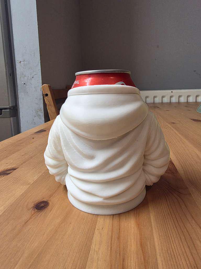 3D Printed Soda Can Holder Hoodie – Funny Drink Sleeve, Unique Gift for Beverage Lovers